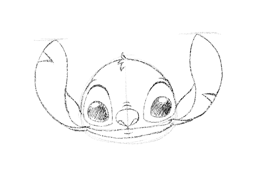 いたずらっ子なエイリアン スティッチ の描き方を体や表情なども紹介 １からお絵描き練習